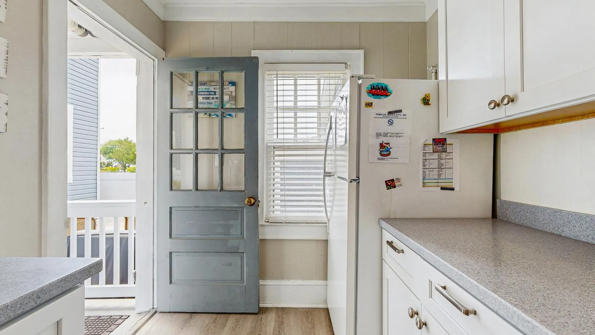 Ferienhaus The Shore Cottage & Porch Life Ocean Stadt USA