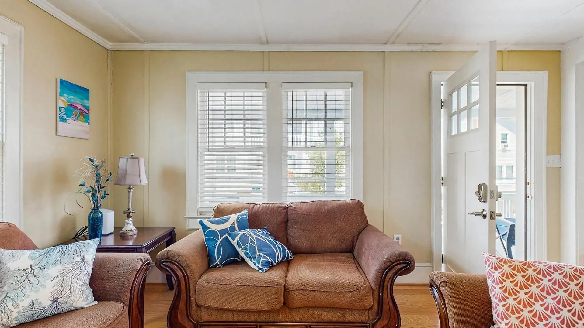 Ferienhaus The Shore Cottage & Porch Life Ocean Stadt USA